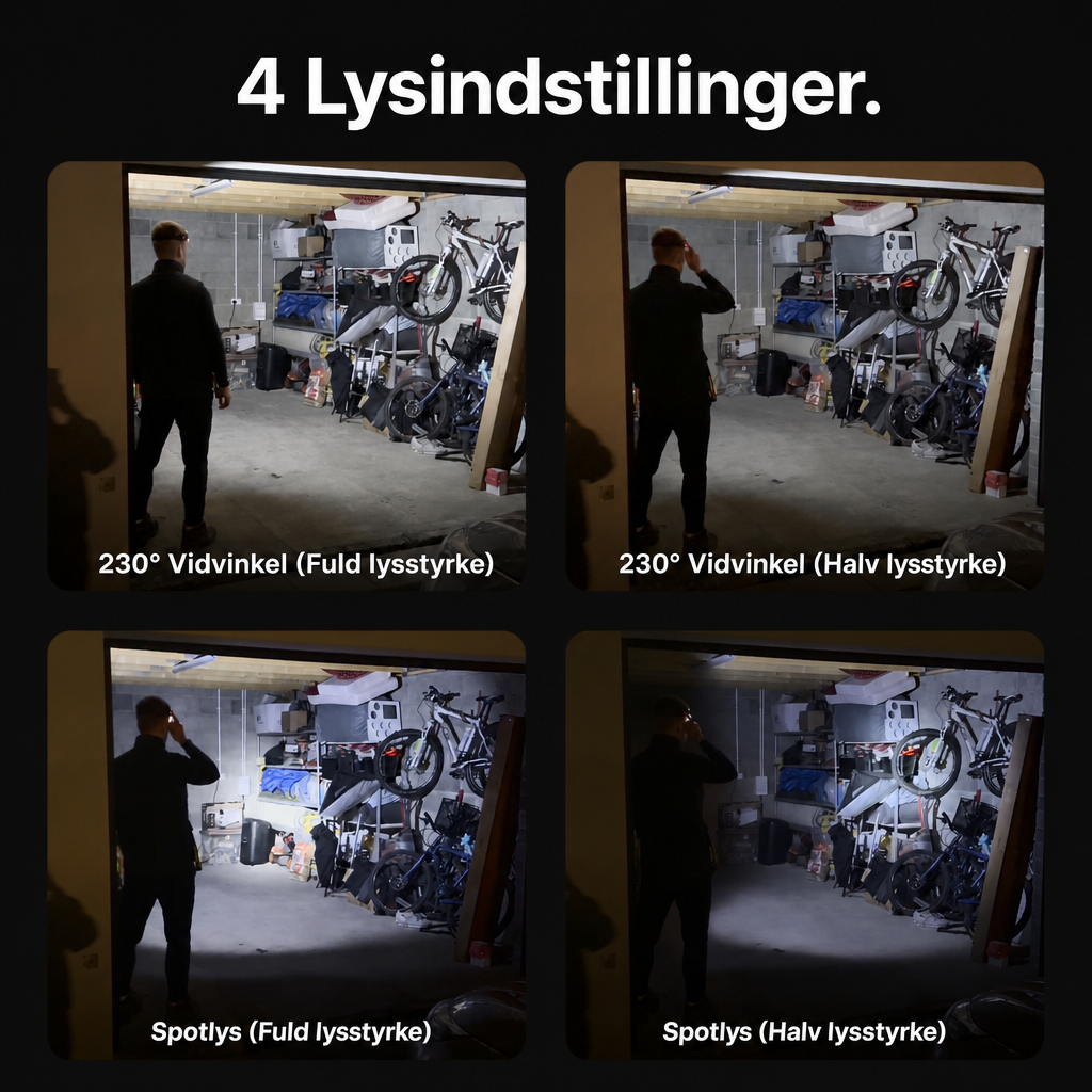 Månelys LED Pandelampe