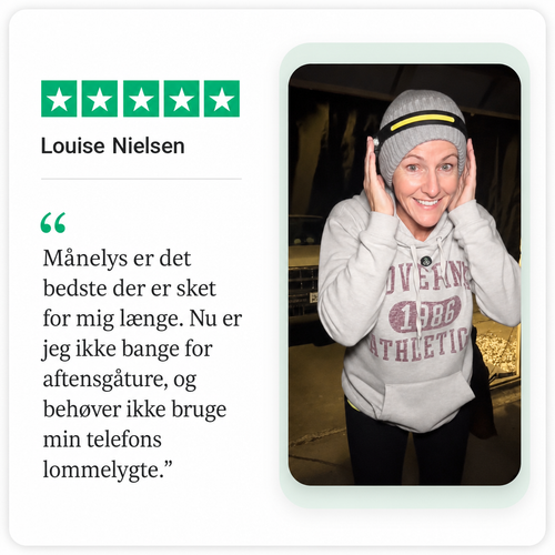 Månelys LED Pandelampe
